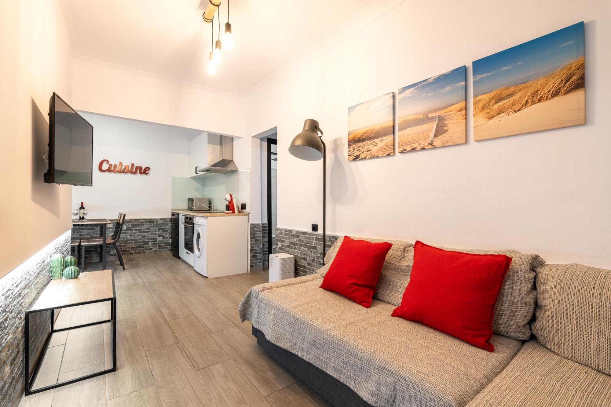 Beach Apartment, Next To The Sea Premiá de Mar Exterior foto
