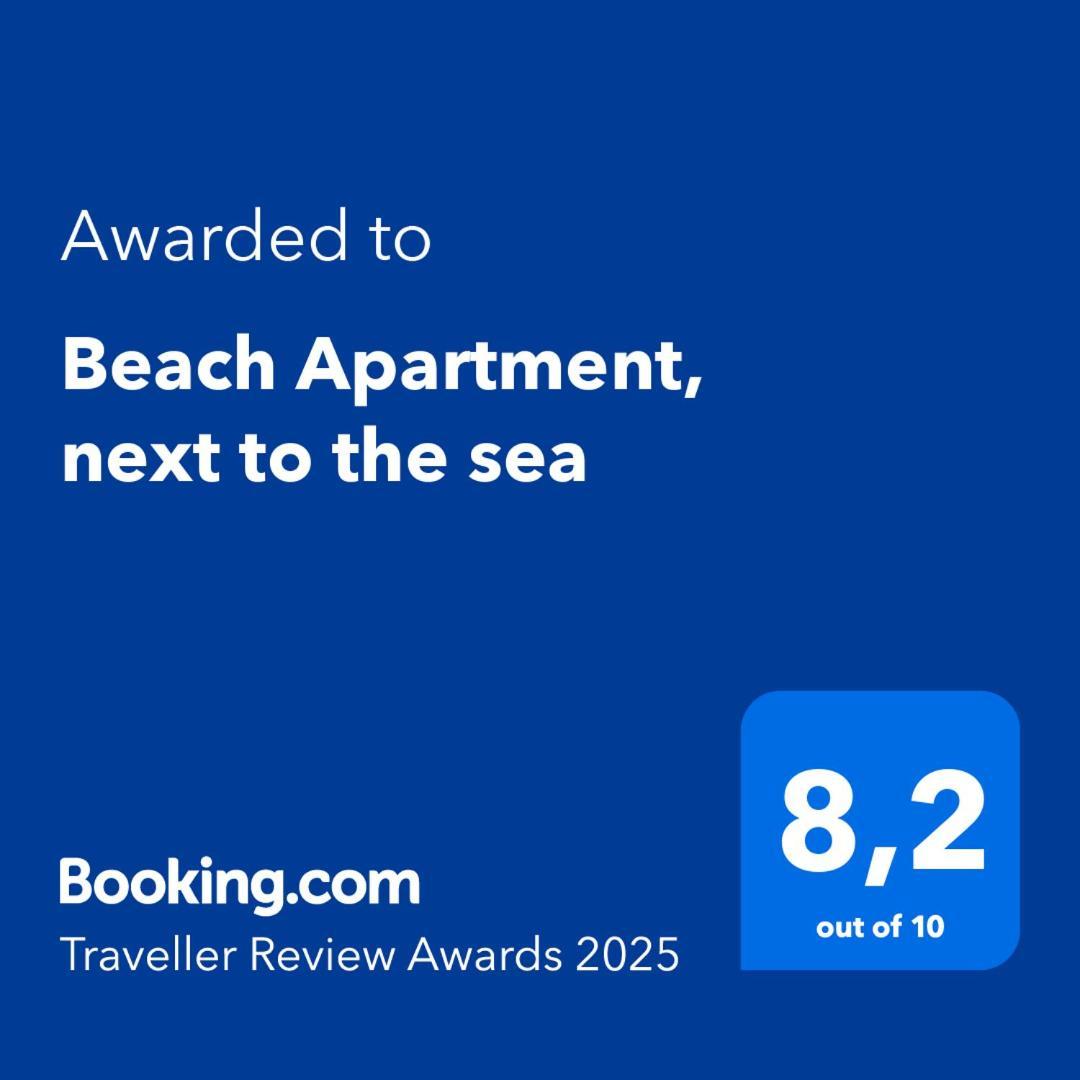 Beach Apartment, Next To The Sea Premiá de Mar Exterior foto