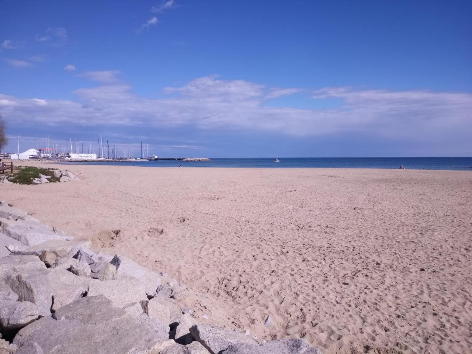 Beach Apartment, Next To The Sea Premiá de Mar Exterior foto